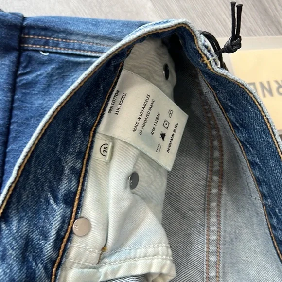 GRLFRND Lex Cargo in Rio Grande denim - Picture 7 of 11